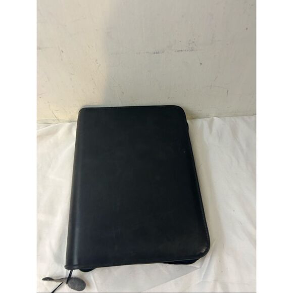 Wall Street Collection 1995 planner black zipper 10"x7.5" - Picture 2 of 10